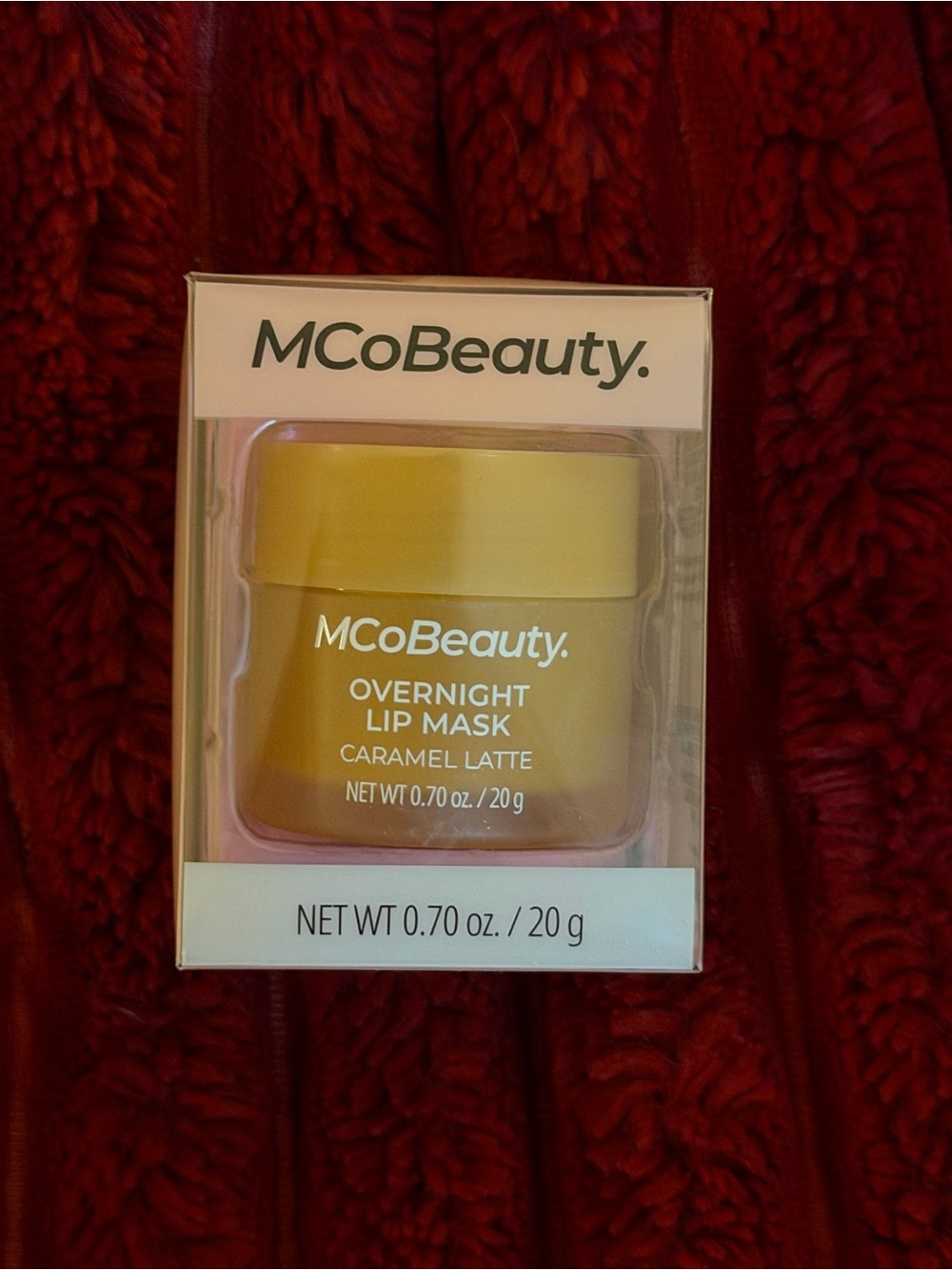 MCoBeauty Overnight Lip Mask - Pink Box